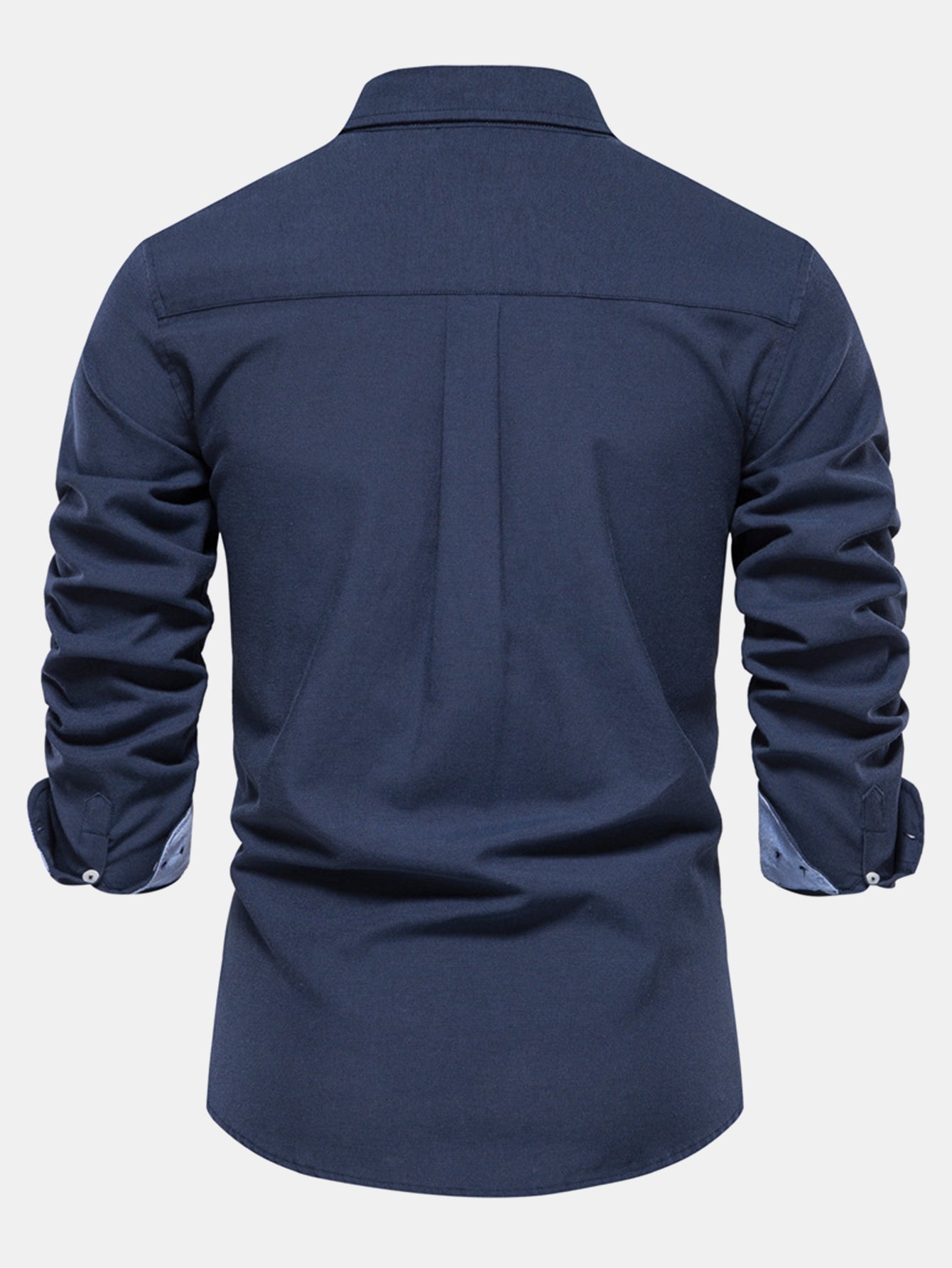 Chemise Oxford à manches longues et boutonnée