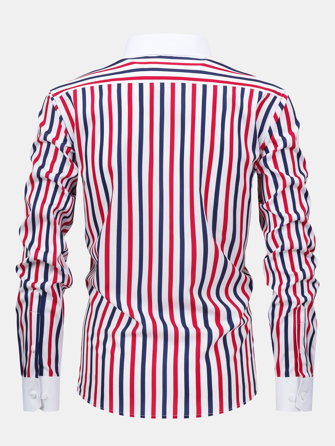 Chemise Winchester rayée à manches longues et boutons & pantalon slim fit