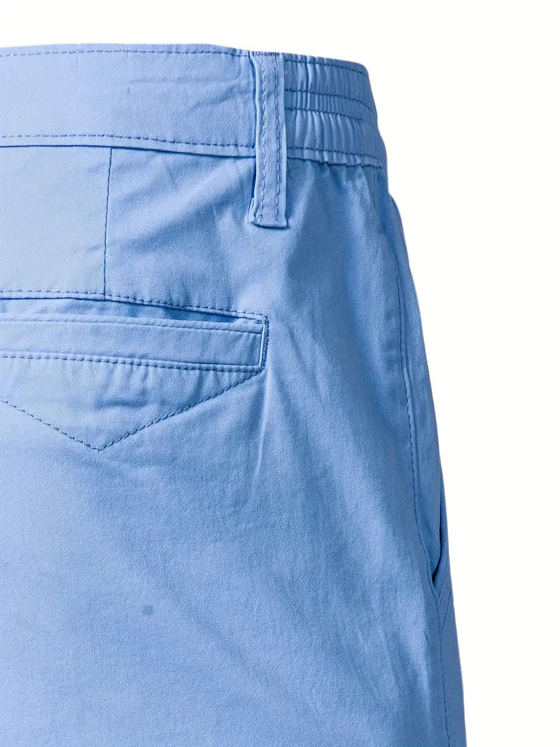 Short en coton avec poches