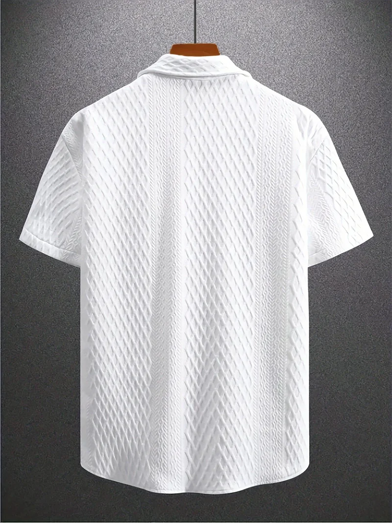 Kaloa™ - Chemise Texturée Homme – Raffinement Minimaliste