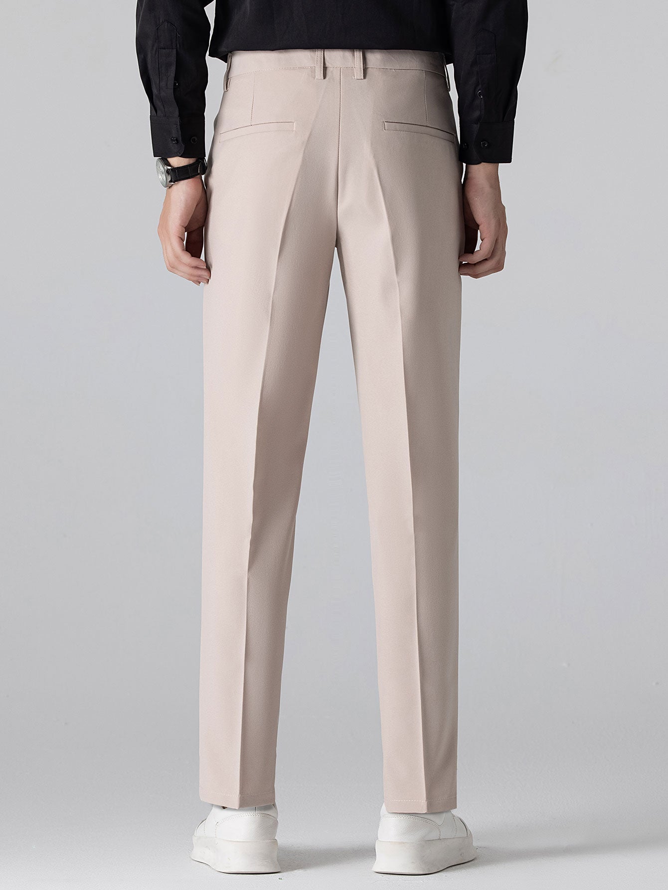 Chemise Winchester rayée à manches longues et boutons & pantalon slim fit