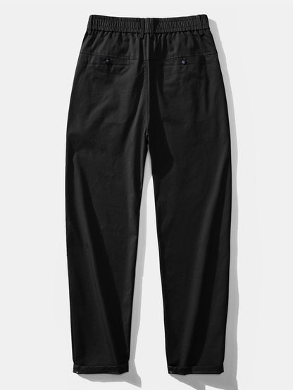 Chemise à carreaux à manches longues et boutons & pantalon