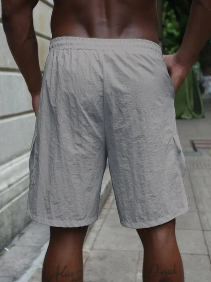Short respirant à taille élastique