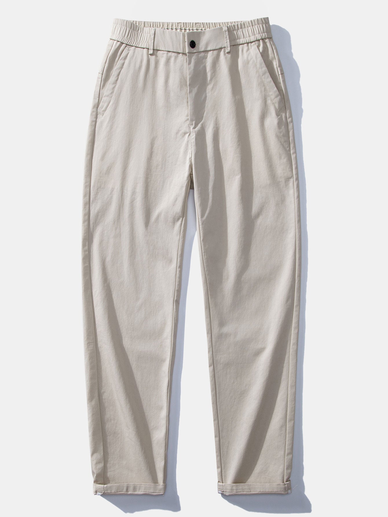 Chemise à carreaux à manches longues et boutons & pantalon