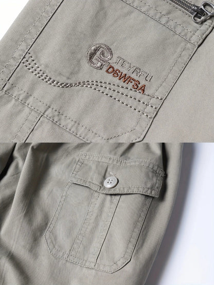 Short cargo léger avec poches