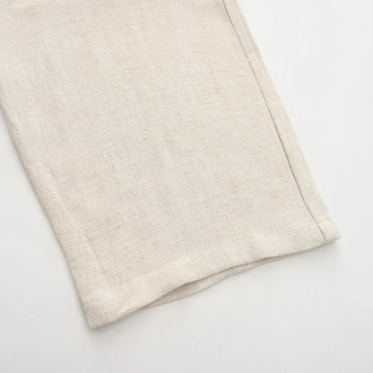Pantalon slim en lin