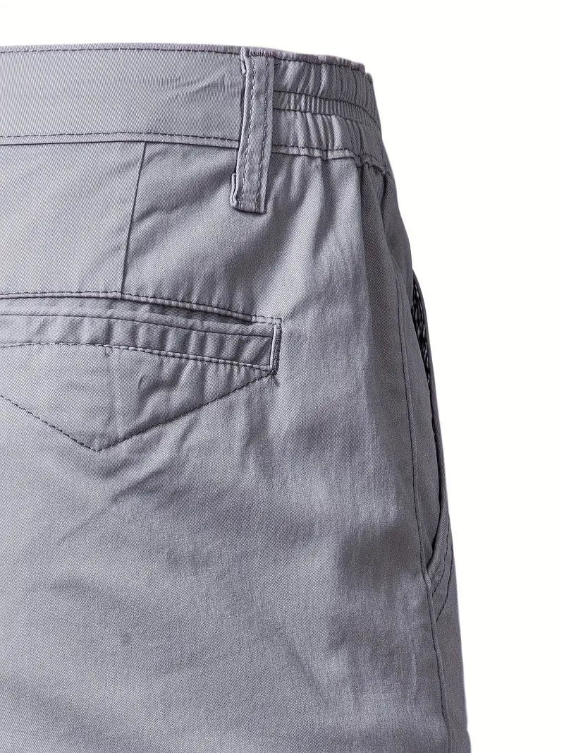 Short en coton avec poches