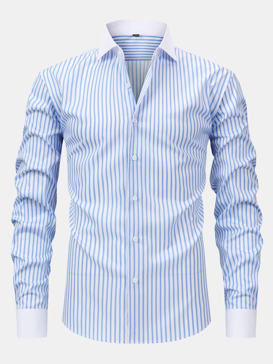 Chemise Winchester rayée anti-froissement