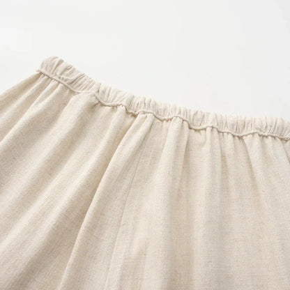 Pantalon slim en lin