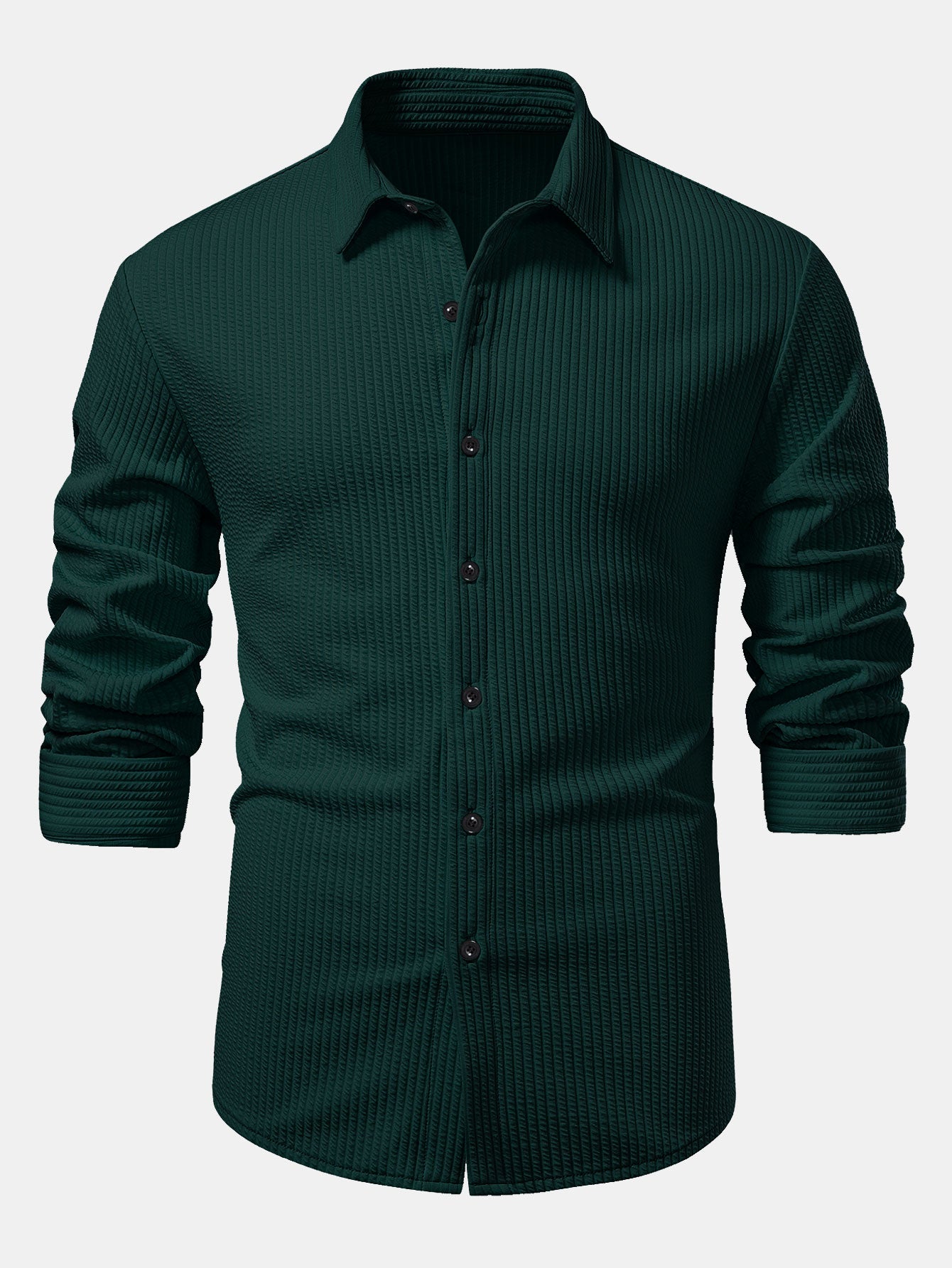 Chemise à manches longues à boutons