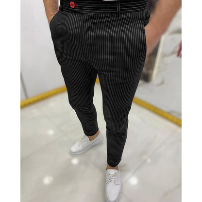 Pantalon décontracté coupe slim