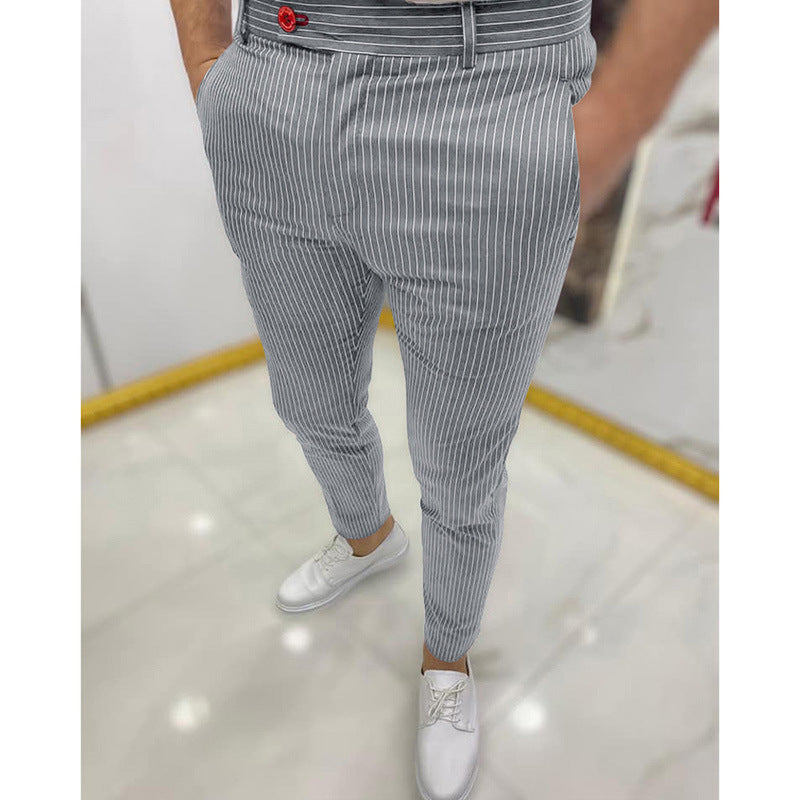 Pantalon décontracté coupe slim