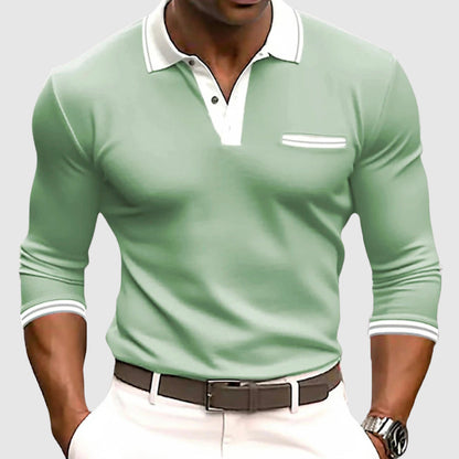 Chemise à détails contrastés élégants