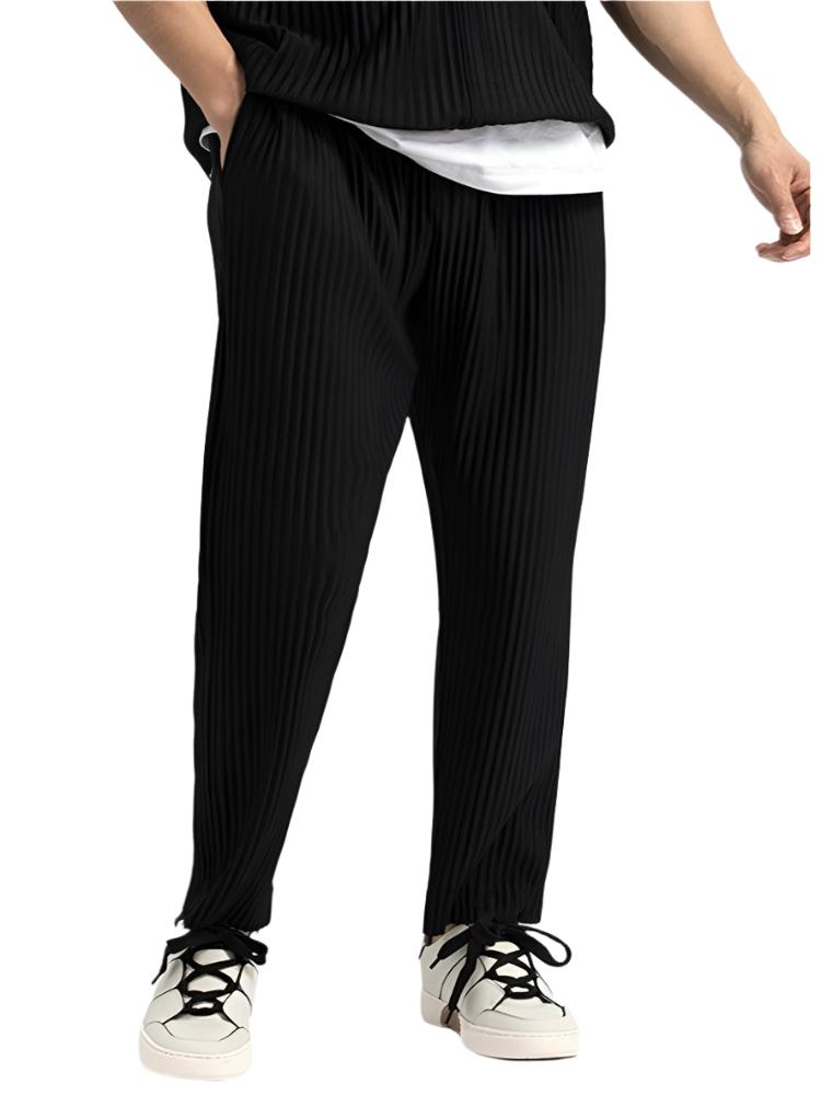 Pantalon en coton côtelé
