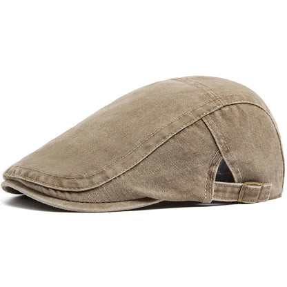 Casquette plate vintage