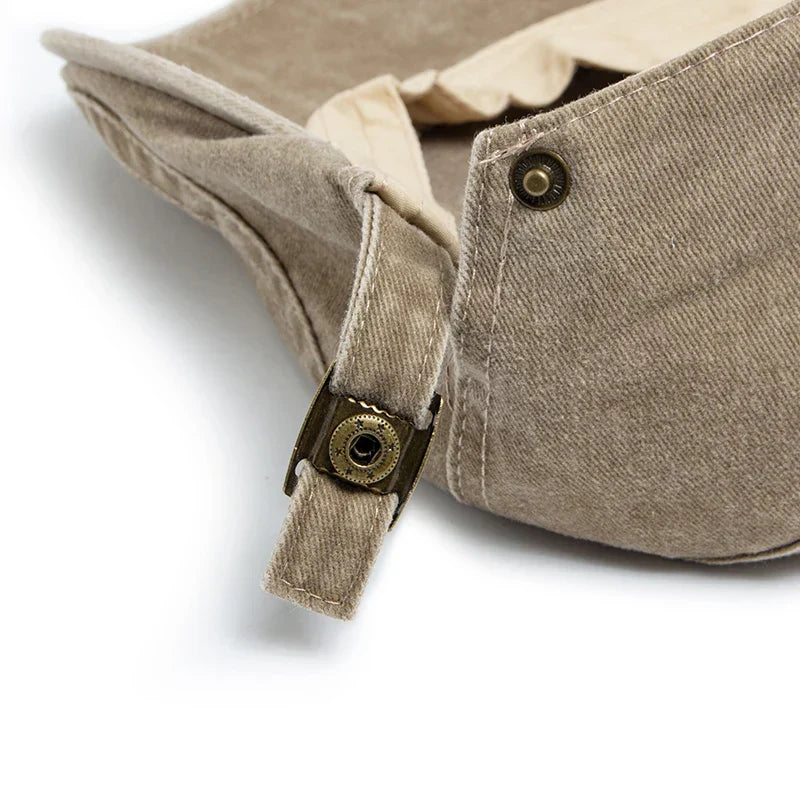 Casquette plate vintage