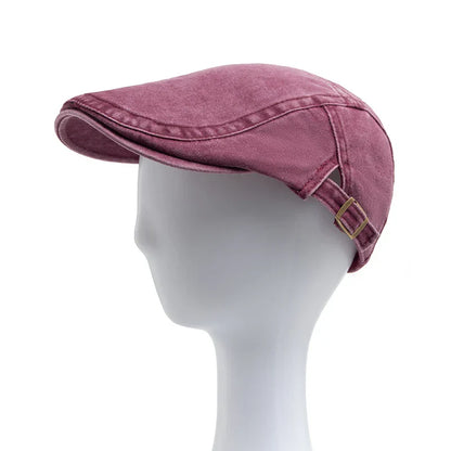 Casquette plate vintage