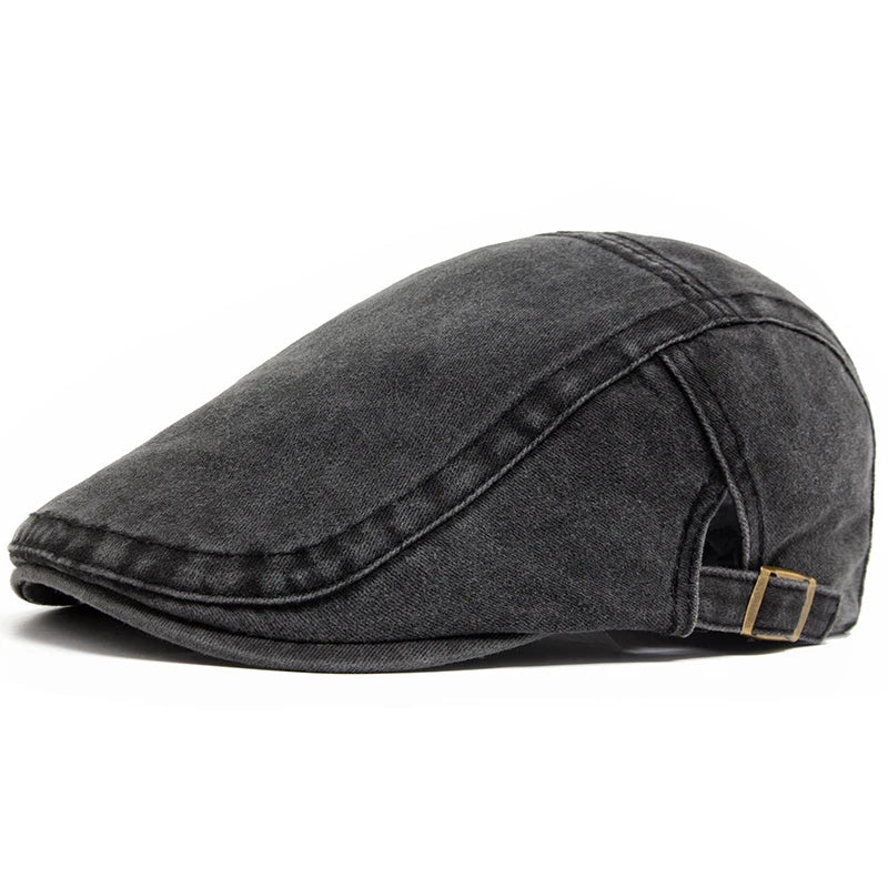 Casquette plate vintage