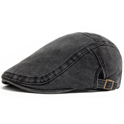 Casquette plate vintage