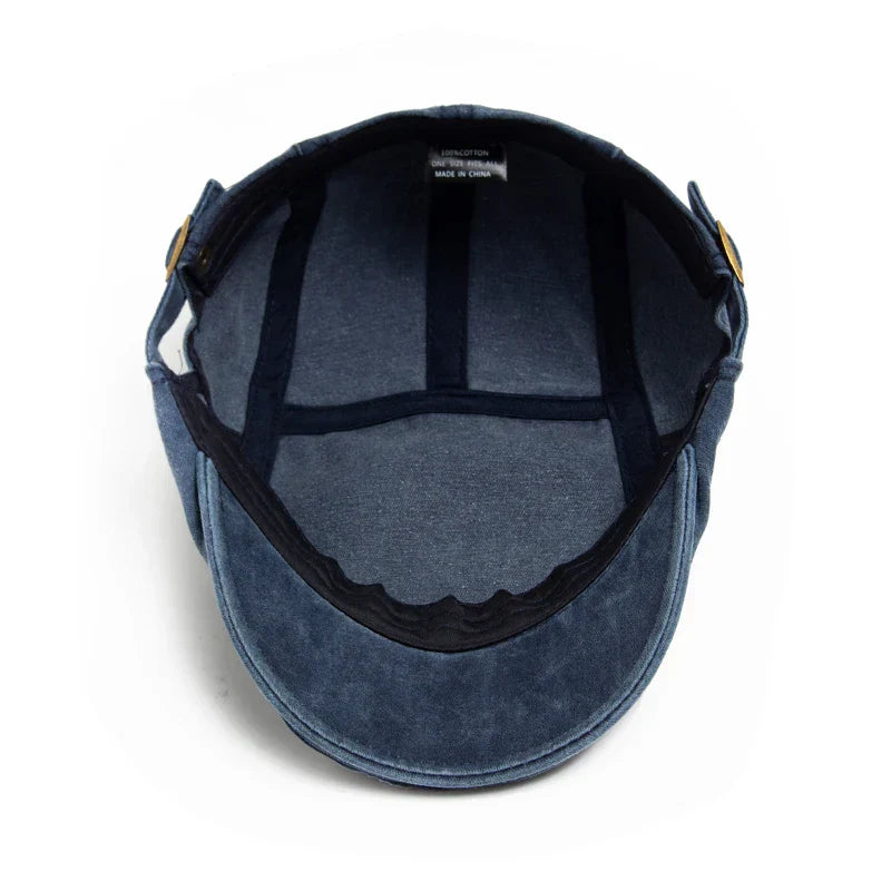 Casquette plate vintage