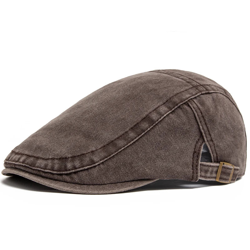 Casquette plate vintage