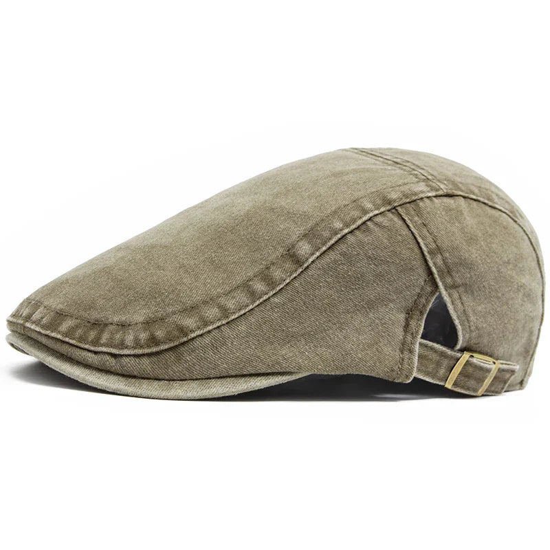 Casquette plate vintage