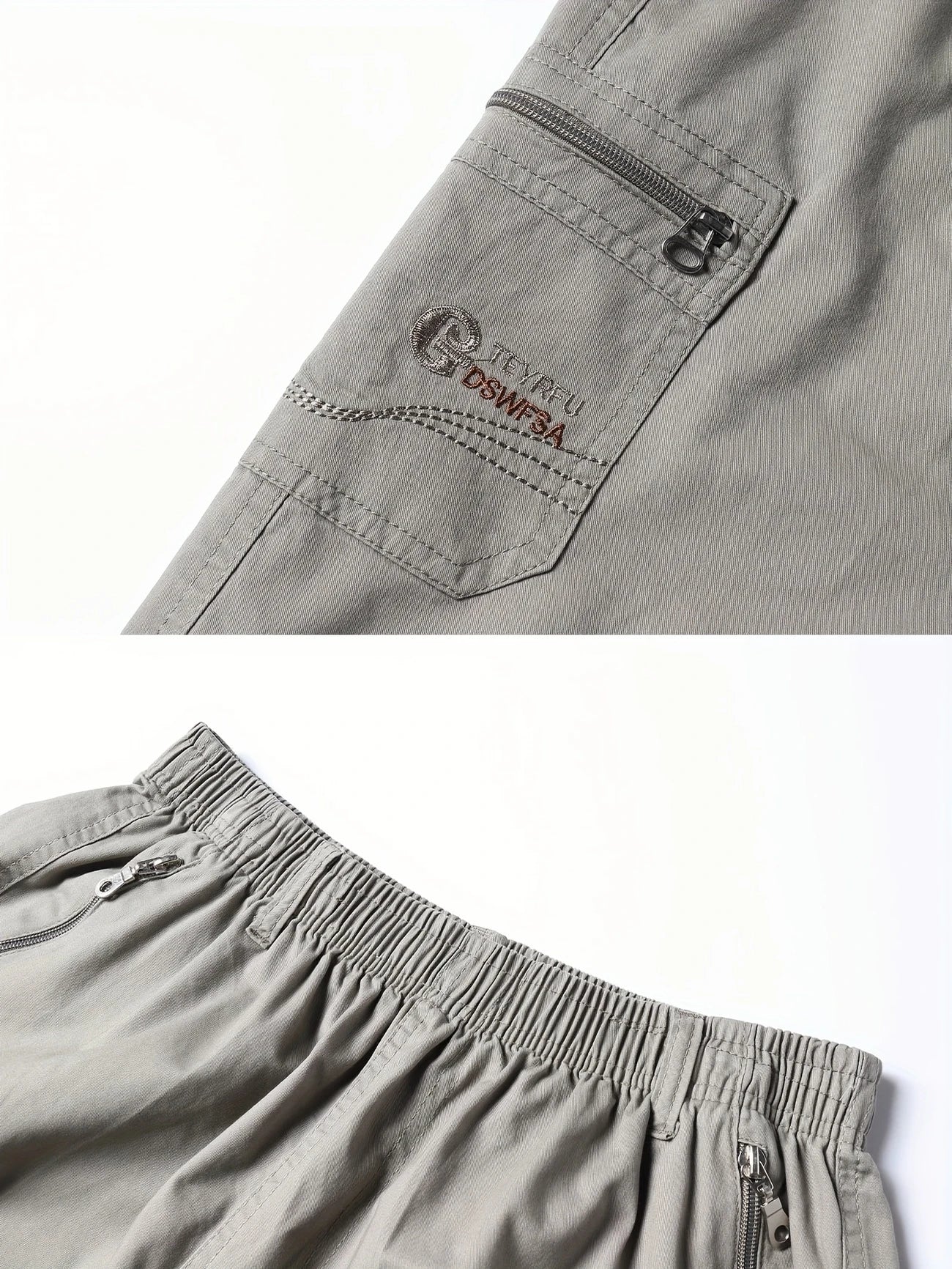 Short cargo léger avec poches