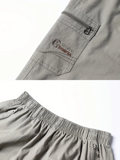 Short cargo léger avec poches