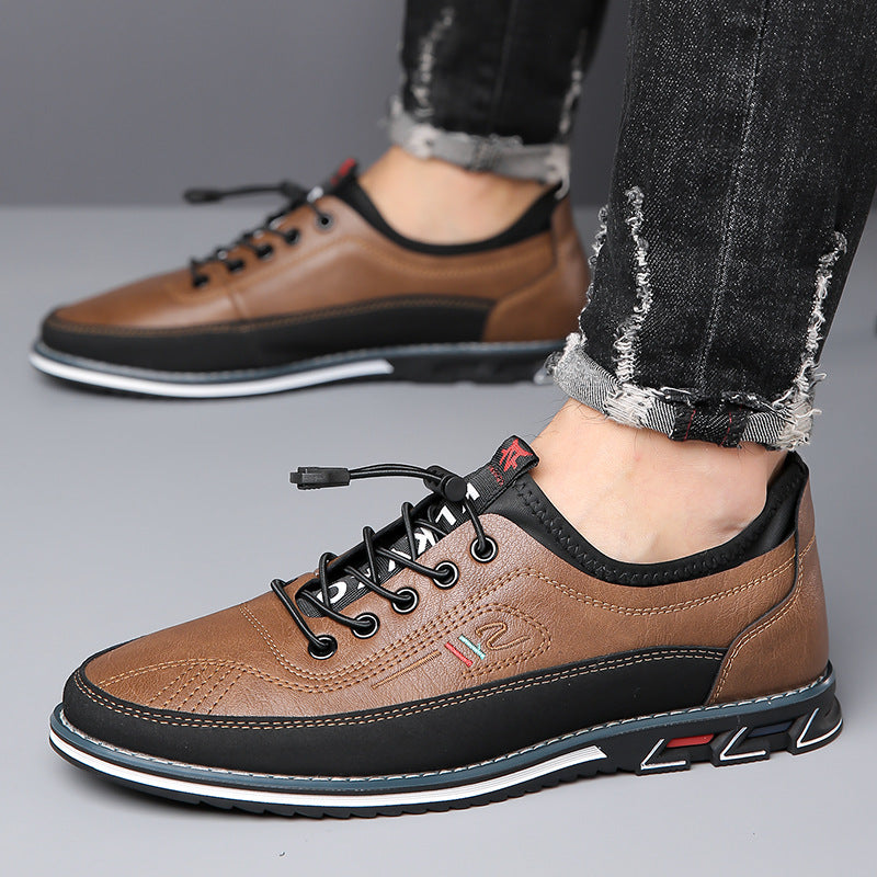 Chaussures Oxford en cuir de qualité artisanale