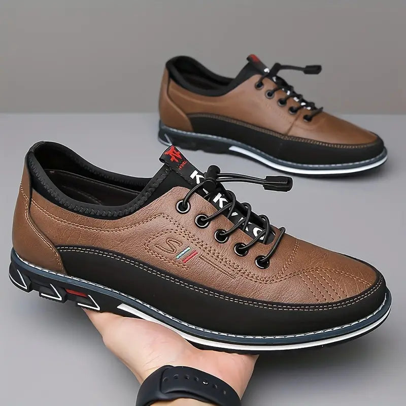 Chaussures Oxford en cuir de qualité artisanale