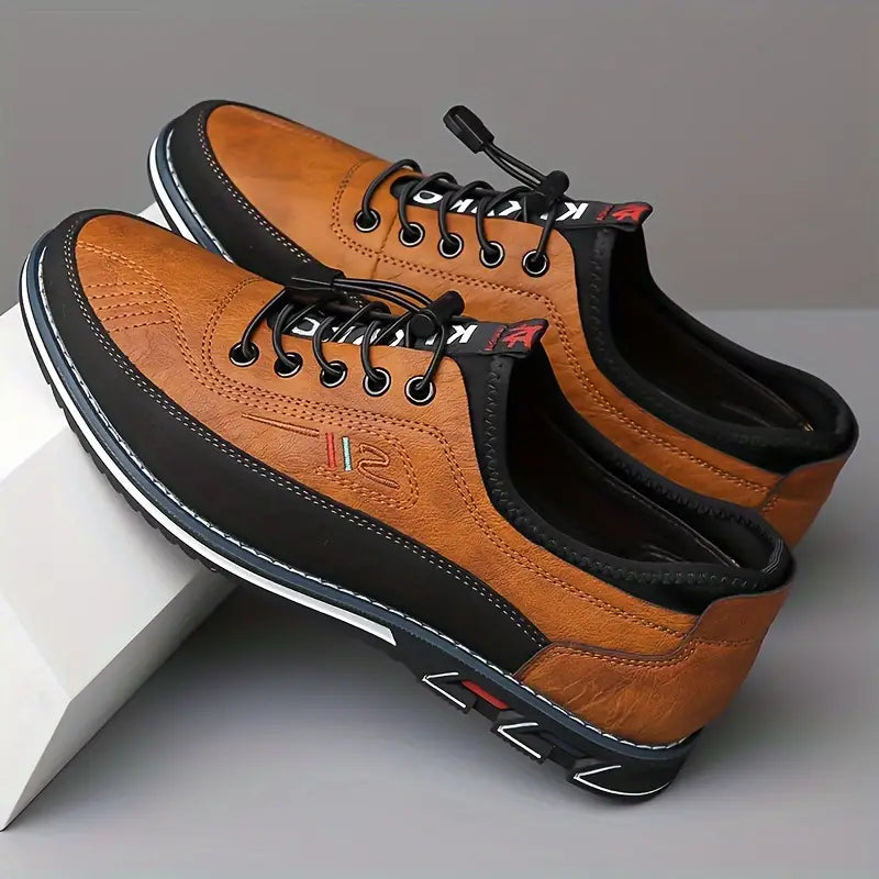 Chaussures Oxford en cuir de qualité artisanale