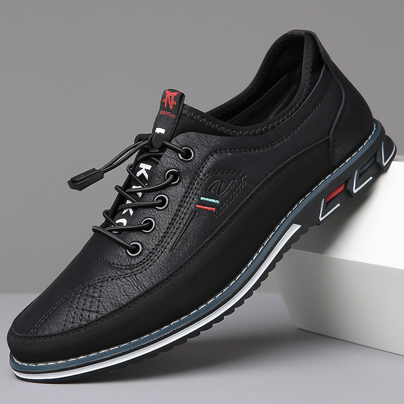 Chaussures Oxford en cuir de qualité artisanale