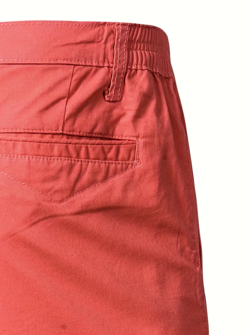 Short en coton avec poches