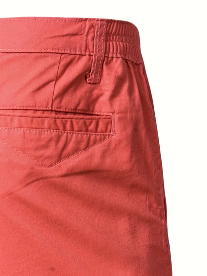 Short en coton avec poches