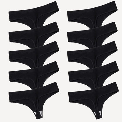 10 Culottes Antibactériennes Super Confortables en Coton Premium